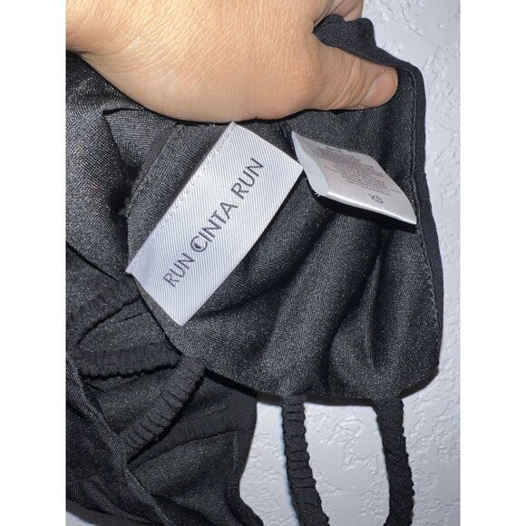 LF Run Cinta Run Festival Crop Top Concert Braless Shirt NWTS Embroidered Boho V - Picture 10 of 12